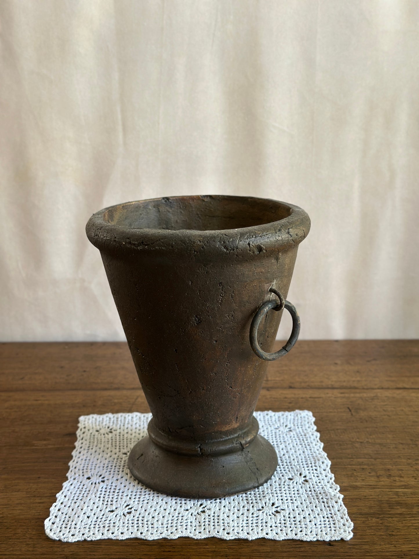 Vase en céramique avec poignées