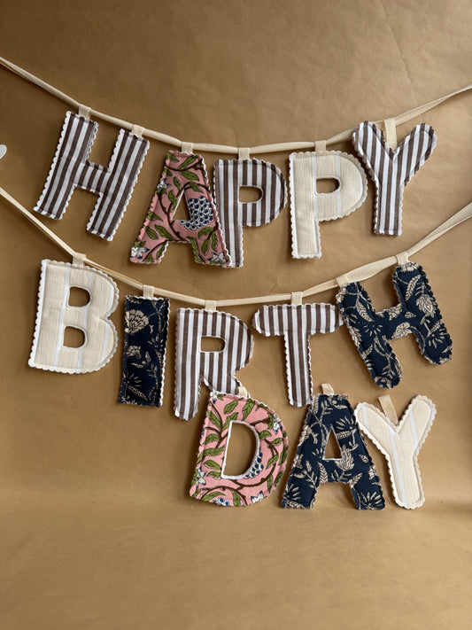 Bannière "Happy birthday"
