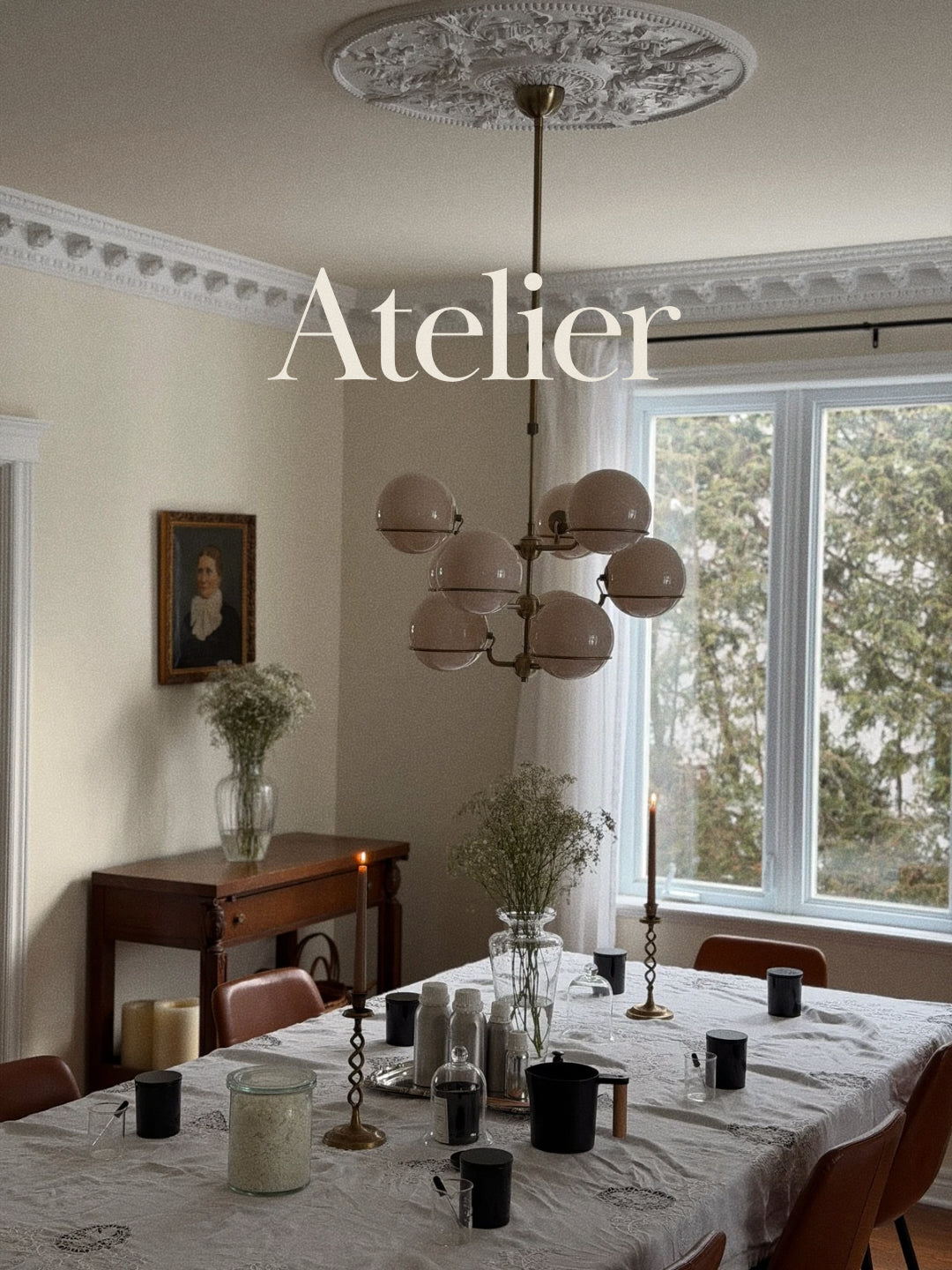 Atelier de création de bougies