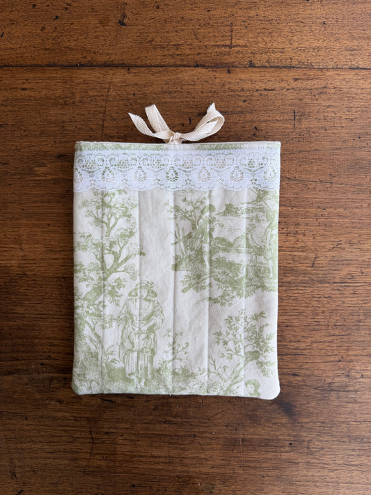 Pochette pour livres/ iPad campagne anglaise