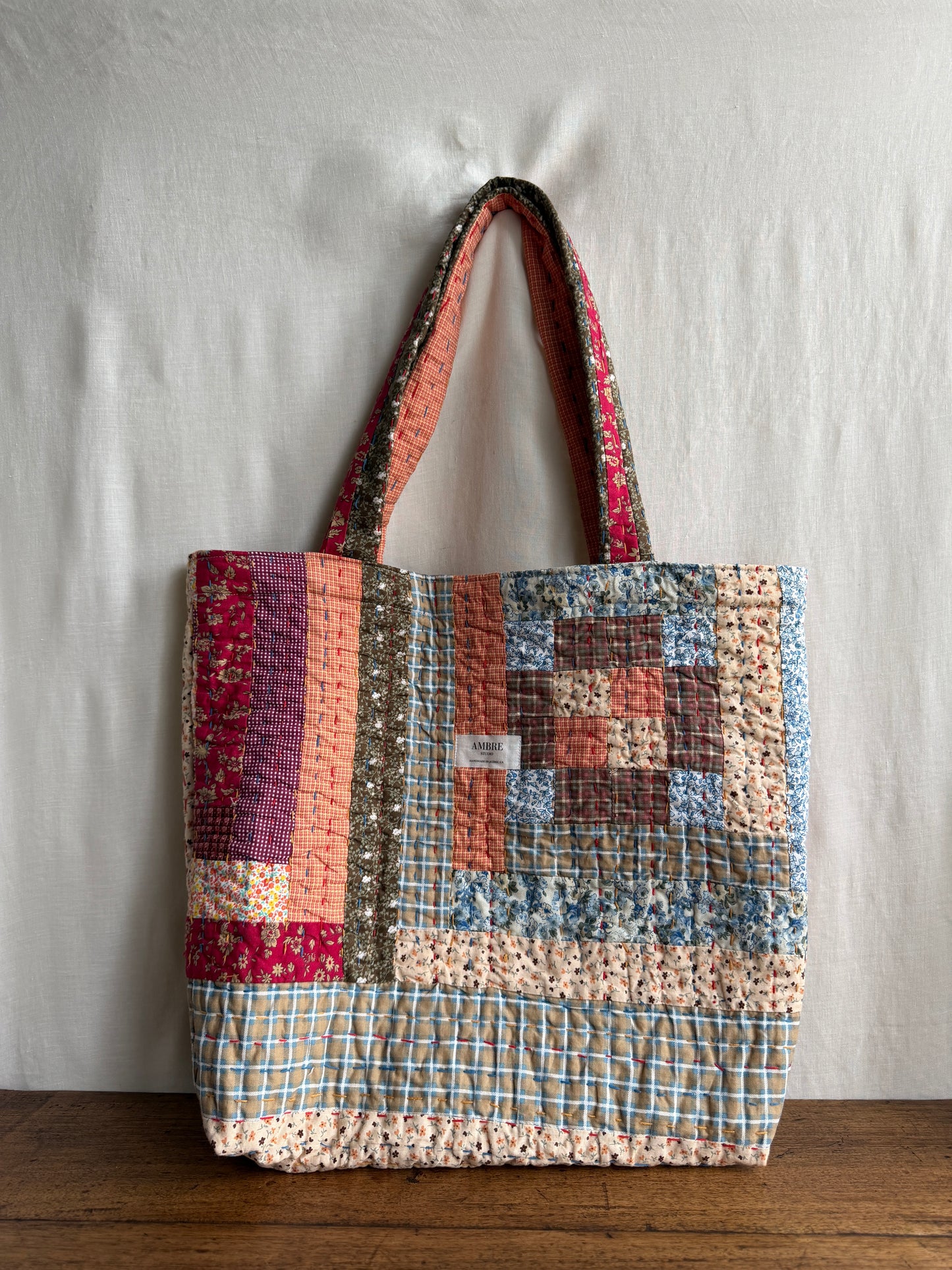 Tote bag patchwork