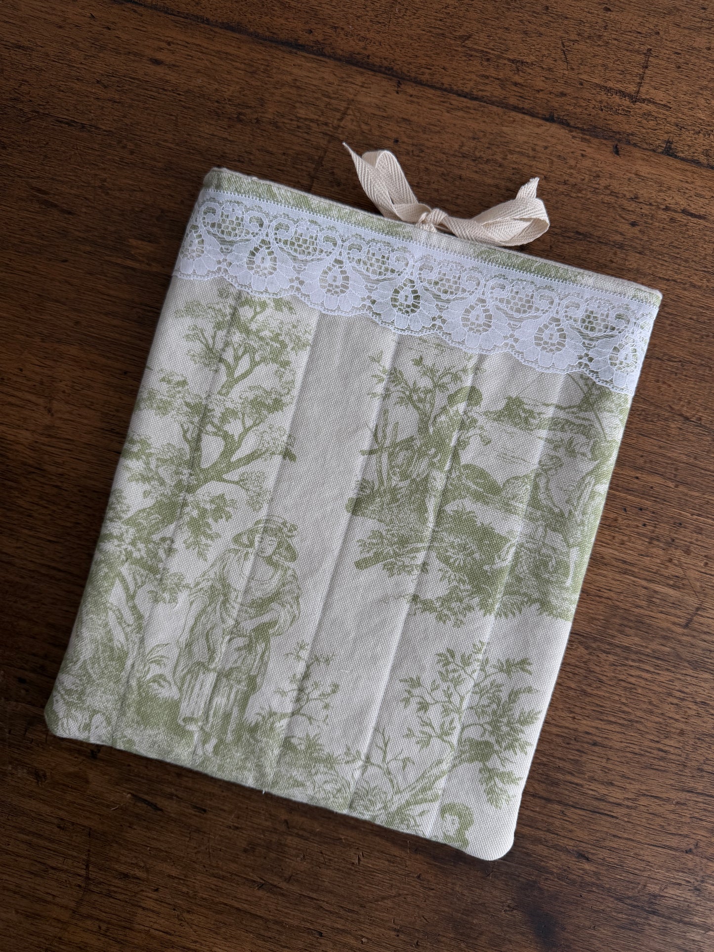 Pochette pour livres/ iPad campagne anglaise